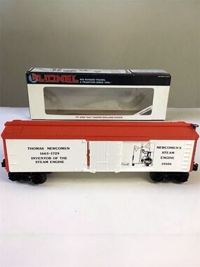 Lionel Train Thomas Newcomen Inventor Series Reefer Car 19506 With Box O Gauge